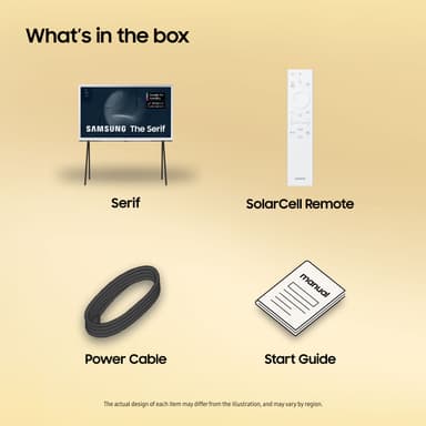 Samsung 55" The Serif LS01B 4K QLED Smart TV (2023/vit)