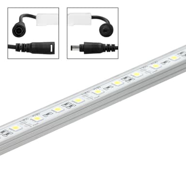 Skåp ljus remsa lampa lampa ljus bar en m substruktur Varmvit