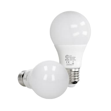 ECD Germany 3 piece 7W E27 LED-lampa | 4000 Kelvin | Spridningsvinkel 270 ° |