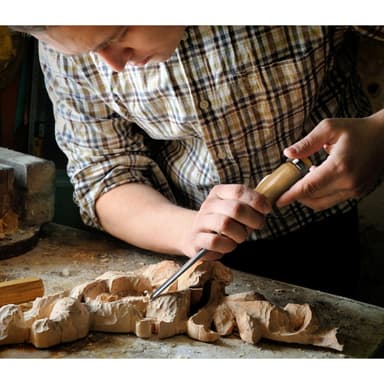 Carving urgröpningar 12 st stämjärn mejsel carving 10-pack