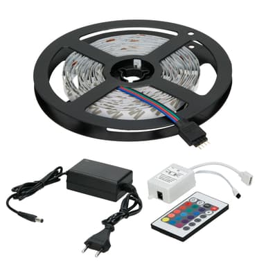 ECD Germany LED bandet 5050 SMD, 8 meter (3 + 5 meter) / 30 LED per meter /