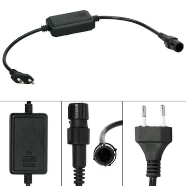 LED-lampor rör lyser tube lampor kedja ljus inomhus 10m IP44 RGB
