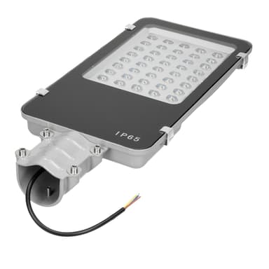 ECD Germany 3 stycken LED gatubelysning 40W - neutralvit 4000K - 3200 lumen -