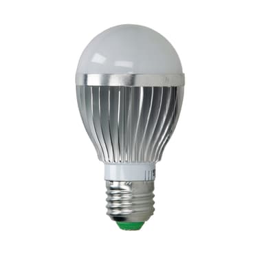Set om fem 5w E27 RGB LED Spot glödlampa Dimbar 24 Key fjärrkontroll lampa