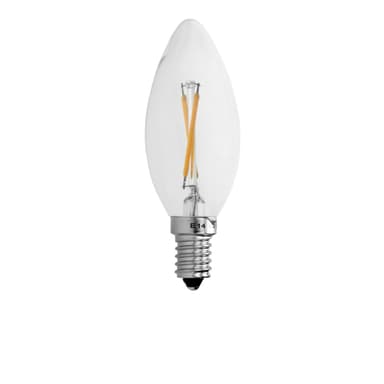 10xE14 LED-lampa ljus lampor glödlampa glödlampa tappning varm vit 2W