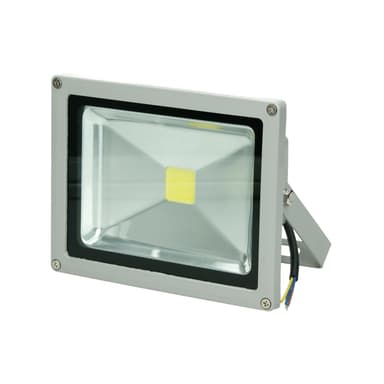 ECD Germany 3 delar LED-strålkastare utomhus 20W - 6000K kallvit - vattentät