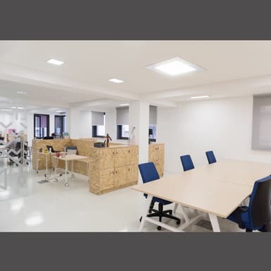 ECD Germany 20-pack LED-infälld strålkastare 18W - takpanellampa ultralätt -
