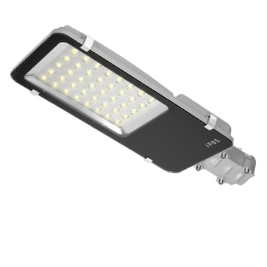 ECD Germany 3 stycken LED gatubelysning 40W - neutralvit 4000K - 3200 lumen -