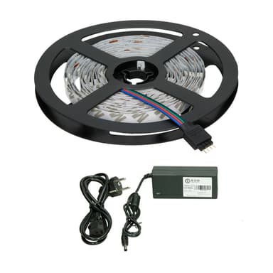 ECD Germany 4 x 5 m 60 LED Stripe vattentät 1 x nätaggregat
