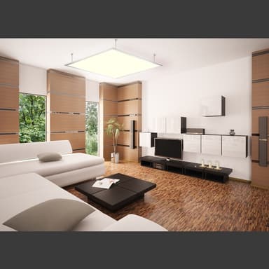 LED-panel taklampa taklampa neutralt vitt 60 x 60 cm 4000K 36W