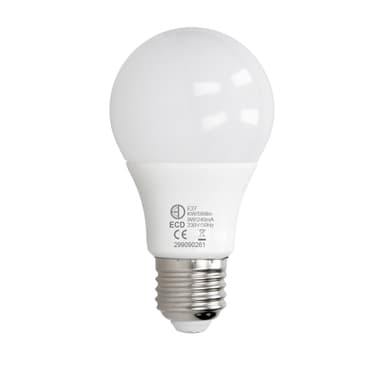 E27 LED lampa lampa glödlampa lampor 9W svalna vita 6-er Set