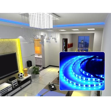 ECD Germany LED bandet 5050 SMD, 8 meter (3 + 5 meter) / 30 LED per meter /
