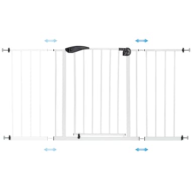 ECD Germany Dörrskydd för barn, hundar och katter, 105-115cm med 30 cm