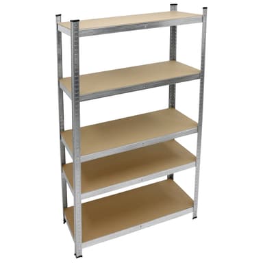 ECD Germany verkstadshylla kraftig hylla - 180x90x40 cm - galvaniserad - lastbar