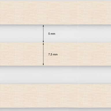 ECD Germany dubbel rullgardin 80 x 230 cm - natur - Klemmfix - duo rullgardin -