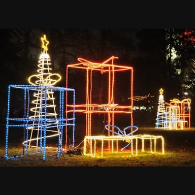 LED-ljus röret tänds lysrör kedja slang kyla vitt IP44 20m