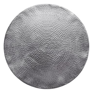 WOMO-DESIGN soffbord vardagsrumsbord soffbord aluminium Ø 62x33 cm silver