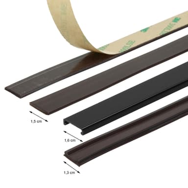 Myggnät magnetisk ram insekt utan att borra magnet Svart 130x150 cm