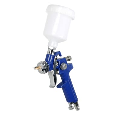 Sprutpistol HVLP sprutpistol set 0,8 1,4 billack vattenavskiljare 1/4 """"