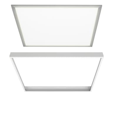 ECD Germany Ultraslim tunn LED-panel - 36W - 60 x 60 cm - DIMBAR - SMD 3014 -