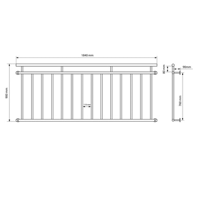 Fransk Balkong F nster Barer St ndare R cke 184 X 90 Cm Vit Elgiganten fransk-balkong-f-nster-barer-st-ndare-r-cke-184-x-90-cm-vit-elgiganten