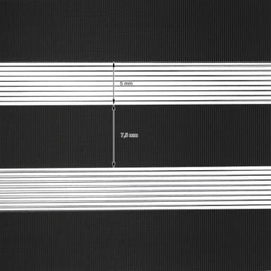 ECD Germany Double rollo klämfix utan borrning 55 x 150cm svart, genomskinlig