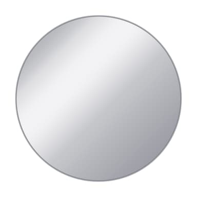 WOMO-DESIGN design soffbord Ø 75x35 cm i silver av metall och glas,