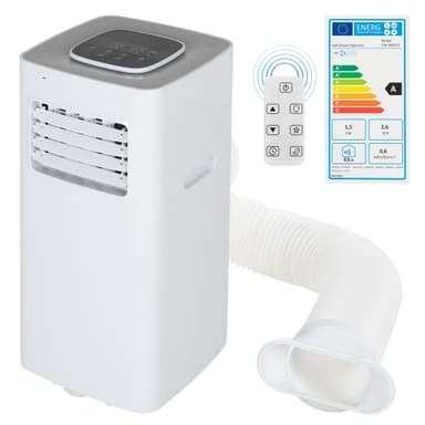 Mobil luftkonditionering 4in1 med frånluftsslang 5000 BTU 1,5kW inkl.