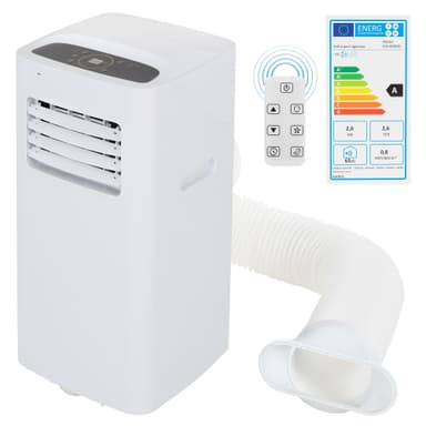 ECD Germany Mobil luftkonditionering 4In1, luftkylare 7000 btu 2kw, tyst, 3