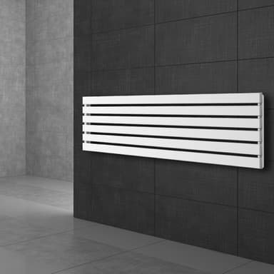 Panelradiatorer Design radiator Handduks Stella 370x1800 Vit