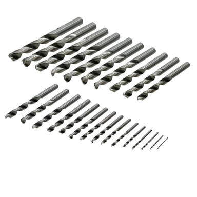 Spiralborr set HSS-G Set borrning 25 st. Metall borr metallborr ...