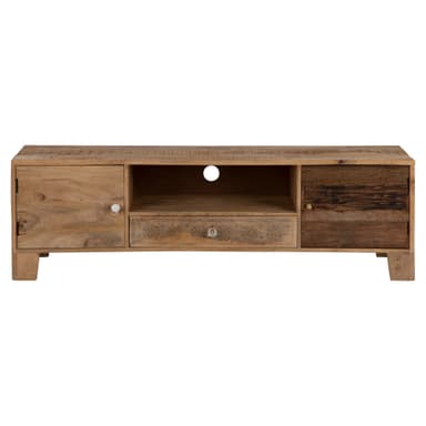 WOMO-DESIGN TV Lowboard 150x45x40 cm med en låda 2 lagringsenheter en hylla,