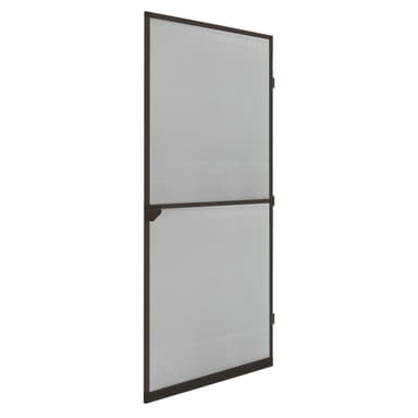 Skärm Dörr insekt aluminiumram myggnät 100x220cm brun fluga