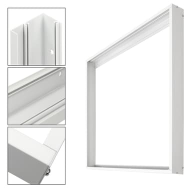 ECD Germany Ultraslim tunn LED-panel - 36W - 60 x 60 cm - DIMBAR - SMD 3014 -