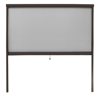 Myggnät insektsnät Rullgardin aluminiumram rullgardin terminal 160x160cm