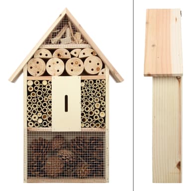 Insekter hus Insektenhotel XXL inkubator holken Insekter Bin Hotel Wood