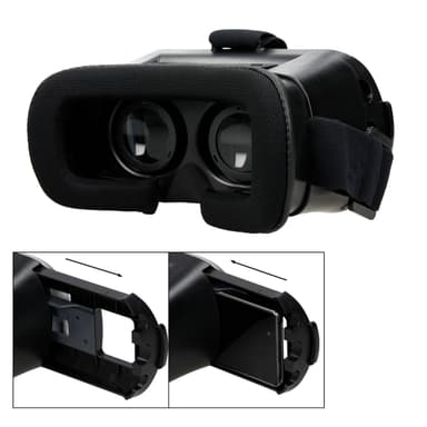 ECD Germany 3D VR World Virtual Reality 3,5-6,0 tum Skärmstorlek SmartPhones