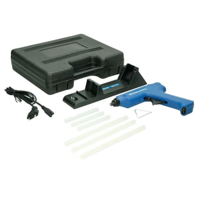 ECD Germany Trådlös varmlimspistol 80W - 500W - inkl. 6 limpinnar 11 mm - med