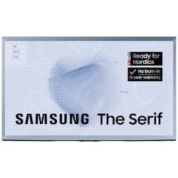 Samsung 55" The Serif LS01B 4K QLED Smart TV (2023/blå)