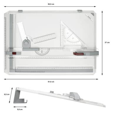 Professionell ritbordet ritbordet ritbordet A3 Set Kit Multifunktionell