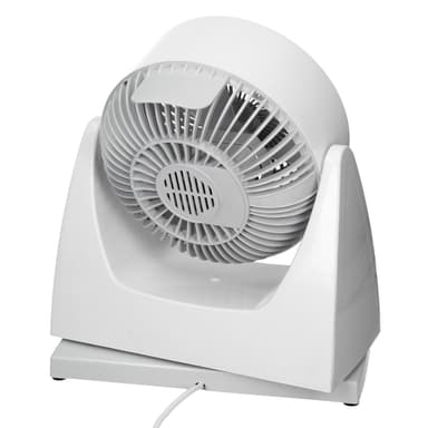 Bordsfläkt stå fläkt fjärr digital display 40W Vit Simtech