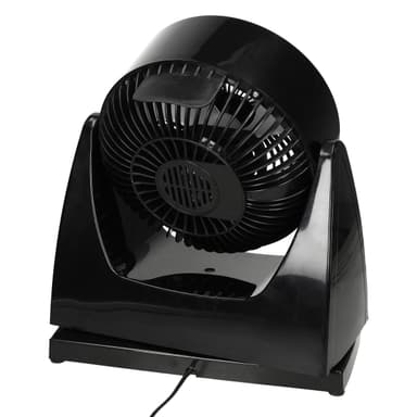 ECD Germany bordsfläkt 40W | Svart | oscillerande 90 ° 3 effektnivåer | Fläkt