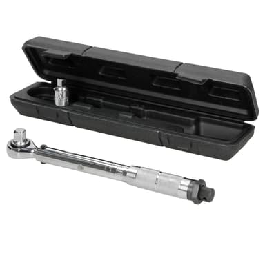 Momentnyckel spärrnyckel 1/2 """"+ 3/8"""" Torque Nm verktyg 13,6-108,5