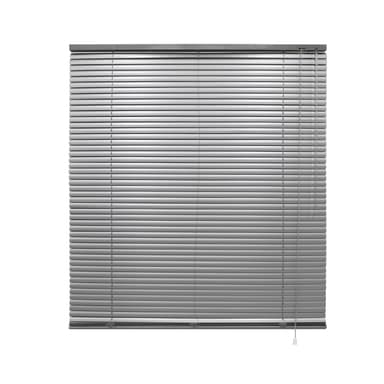 ECD Germany aluminium persienner 80 x 130 cm - silver - aluminiumlameller -