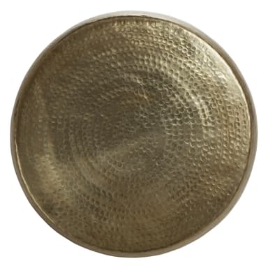 WOMO-DESIGN soffbord soffbord soffbord aluminium Ø 53x41 cm guld