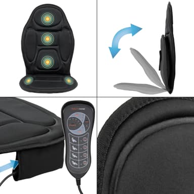Massagematta Massagedyna Massage sittdyna Massager Värmefunktion Auto