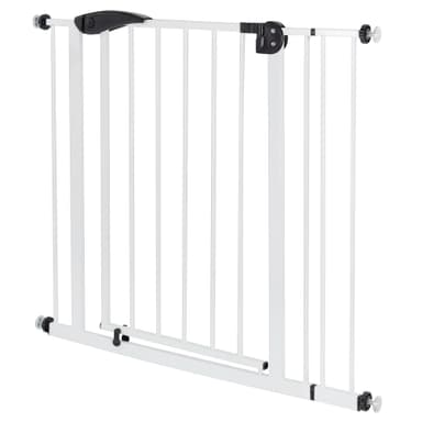 ECD Germany Dörrskyddsnät för barn, hundar och katter, 85-95cm inkl. 10cm