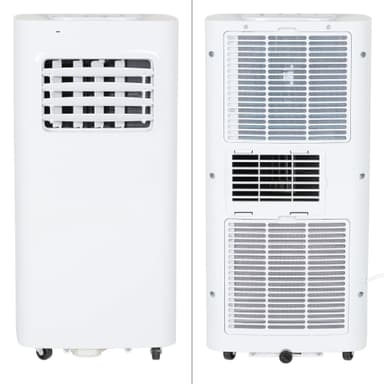 ECD Germany Mobil luftkonditionering 4In1 Luftkylare 5000 BTU 1,5KW, tyst, 3
