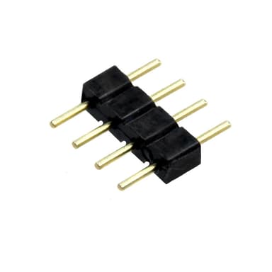 ECD Germany LED 044-4 stiftskontakt för RGB-Strip