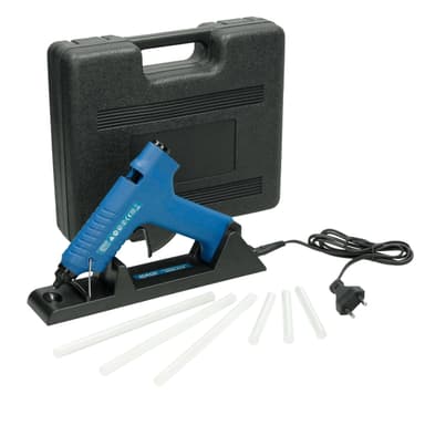 ECD Germany Trådlös varmlimspistol 80W - 500W - inkl. 6 limpinnar 11 mm - med